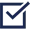 icon blue list