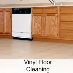 Vinyl Floor Cleaning